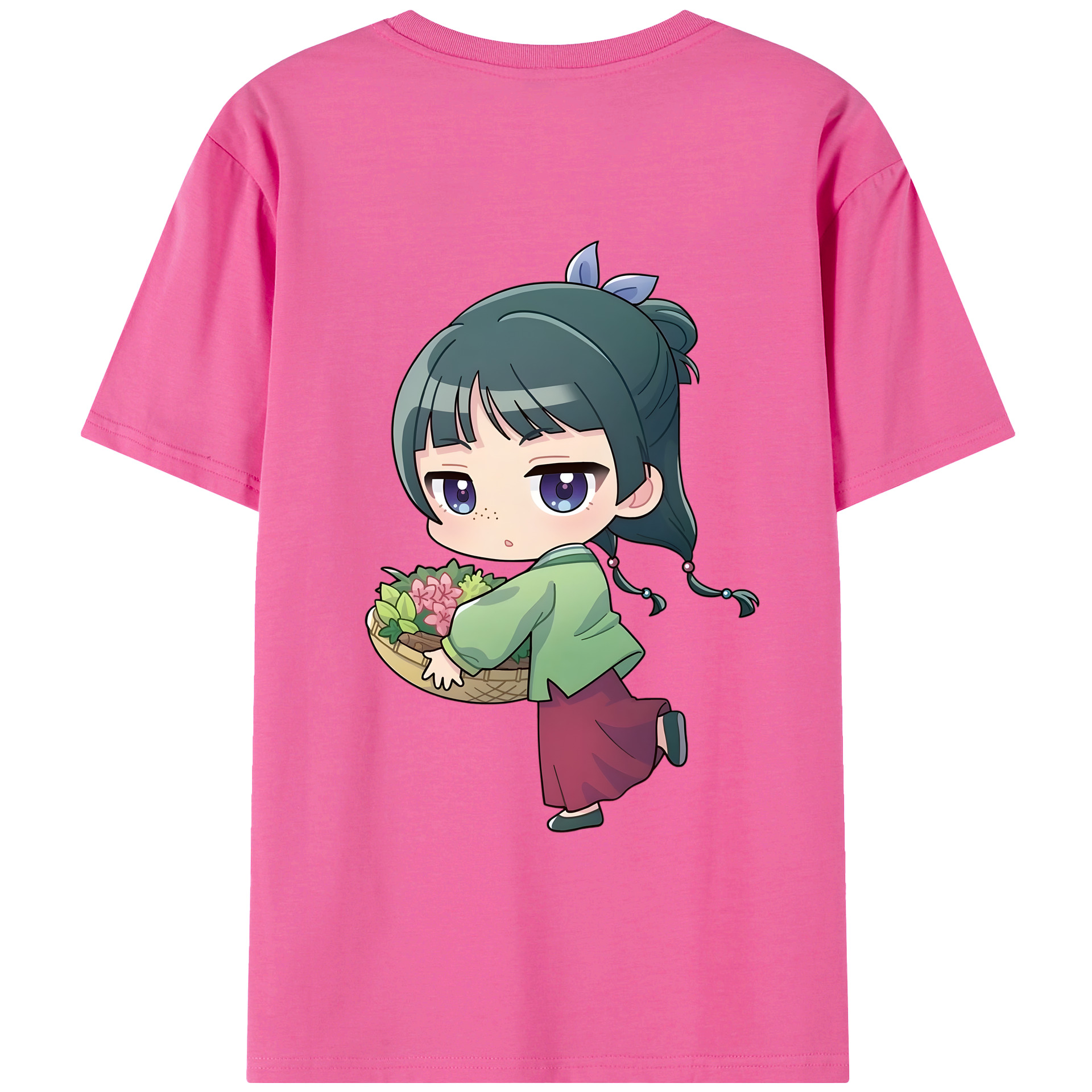 （画像用） 薬屋のひとりごと The Apothecary Diaries レディース半袖Tシャツ(バックプリント)